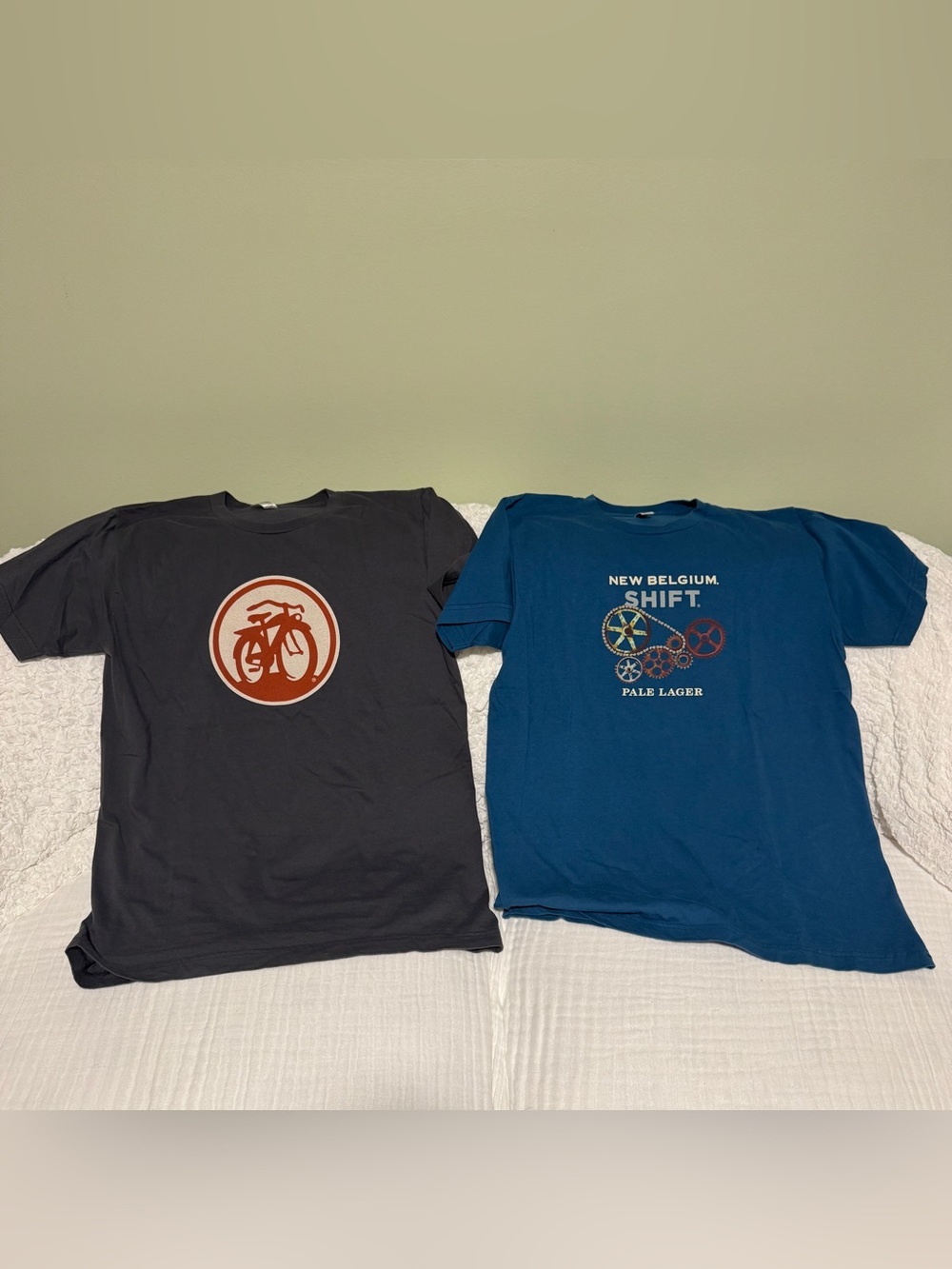 New Belgium Brewing shirts adult S